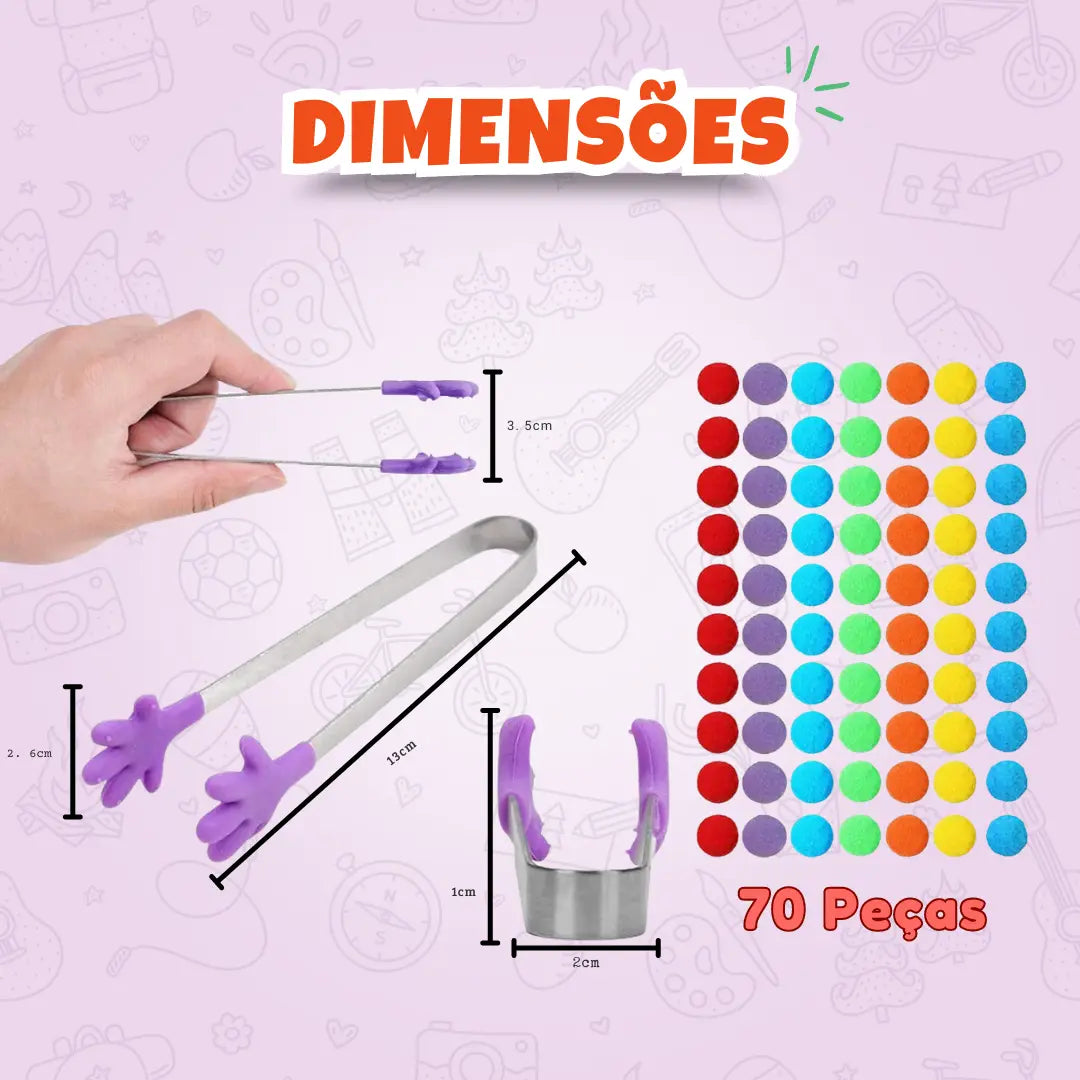 Caça Cores - Montessori