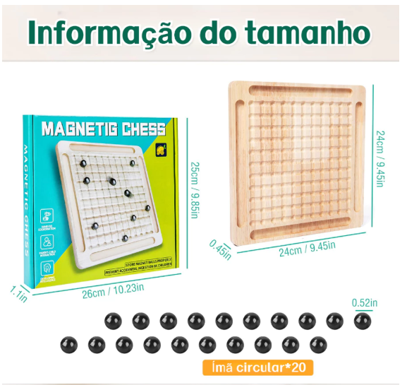 Jogo Magnético - Diversão Garantida