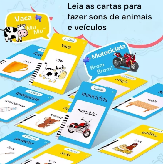 Jogo Interativo - Leitor Bilingue Português/Inglês