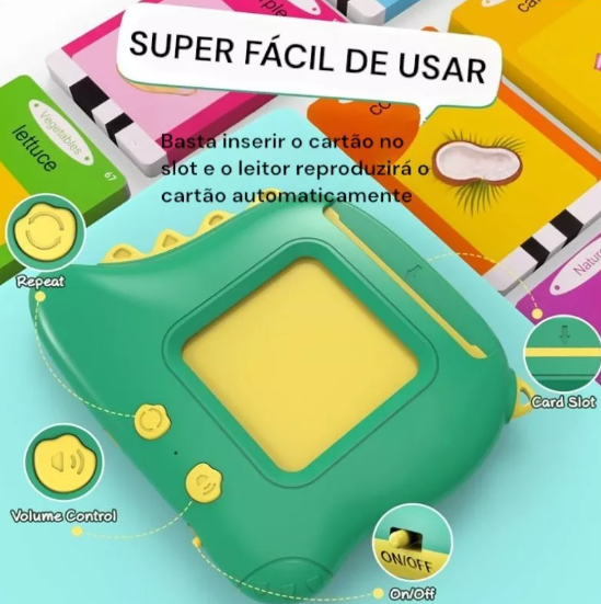 Jogo Interativo - Leitor Bilingue Português/Inglês