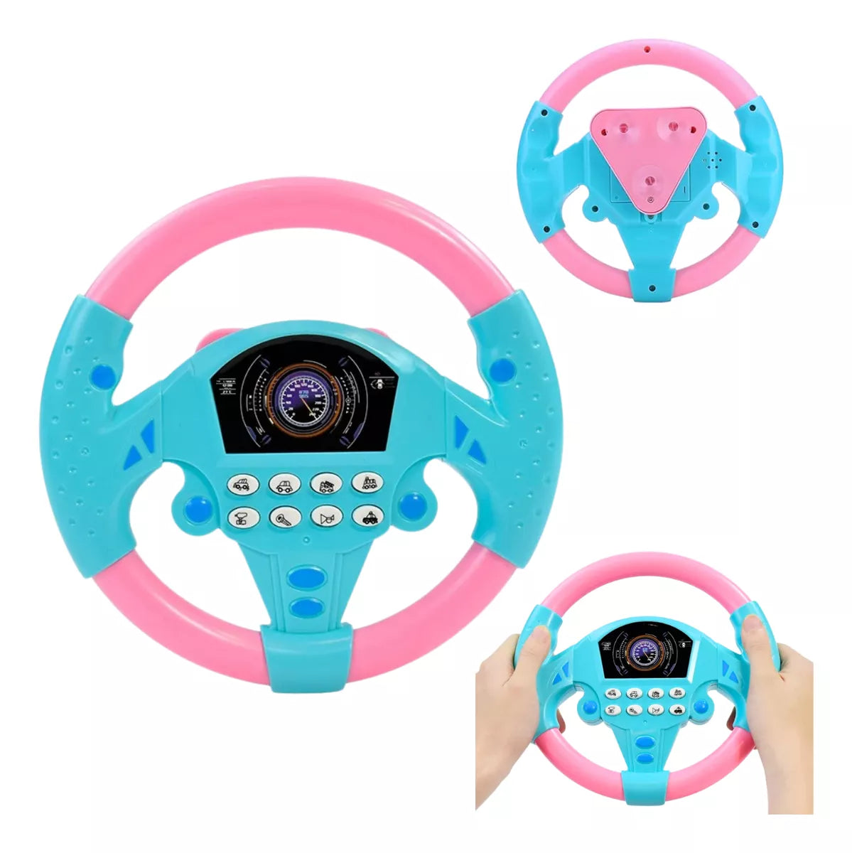 Volante Bimboh | Brinquedo Infantil Musical Gira 360º