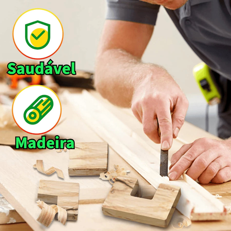 Brinquedo ducativo Tabuleiro Tetris Quebra cabeça 3D Tangram de madeira Mdf Montessori