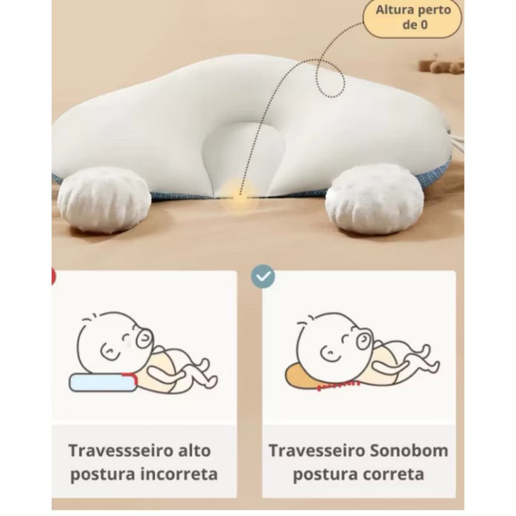 Travesseiro Ninho de Bebê