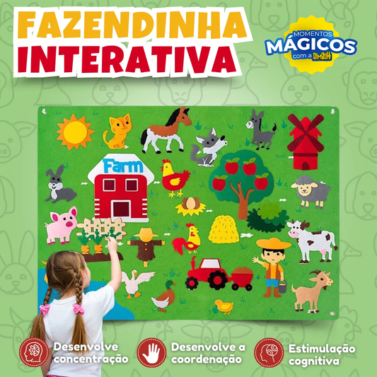 Fazendinha Intertativa - Mural Criativo