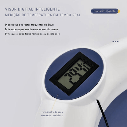 Banheira Antiderrapante com Controle de Temperatura - Bimboh