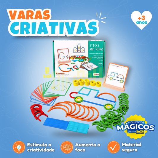 Varetas Criativas Montessori - Bimboh