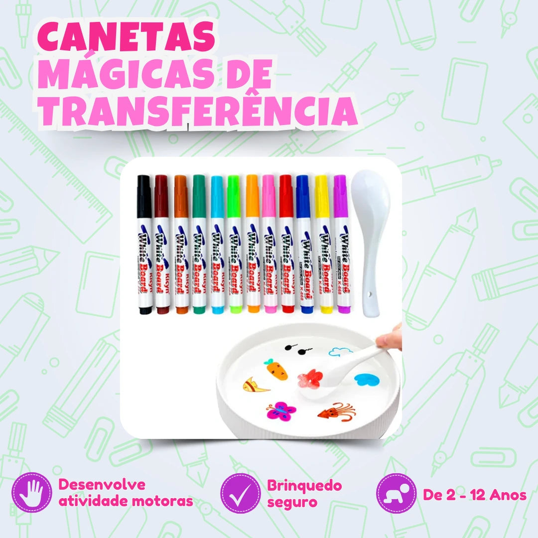 Canetas Mágicas de Transferência