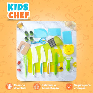 Kids Chef - Kit de Utensílios Bimboh