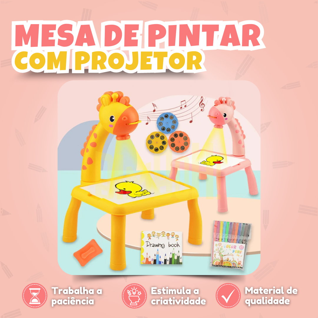 Mesa de Pintar com Projetor