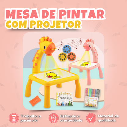 Mesa de Pintar com Projetor