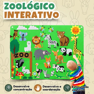 Zoológico Interativo - Mural Criativo