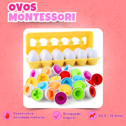 Ovos Montessori de Pareamento