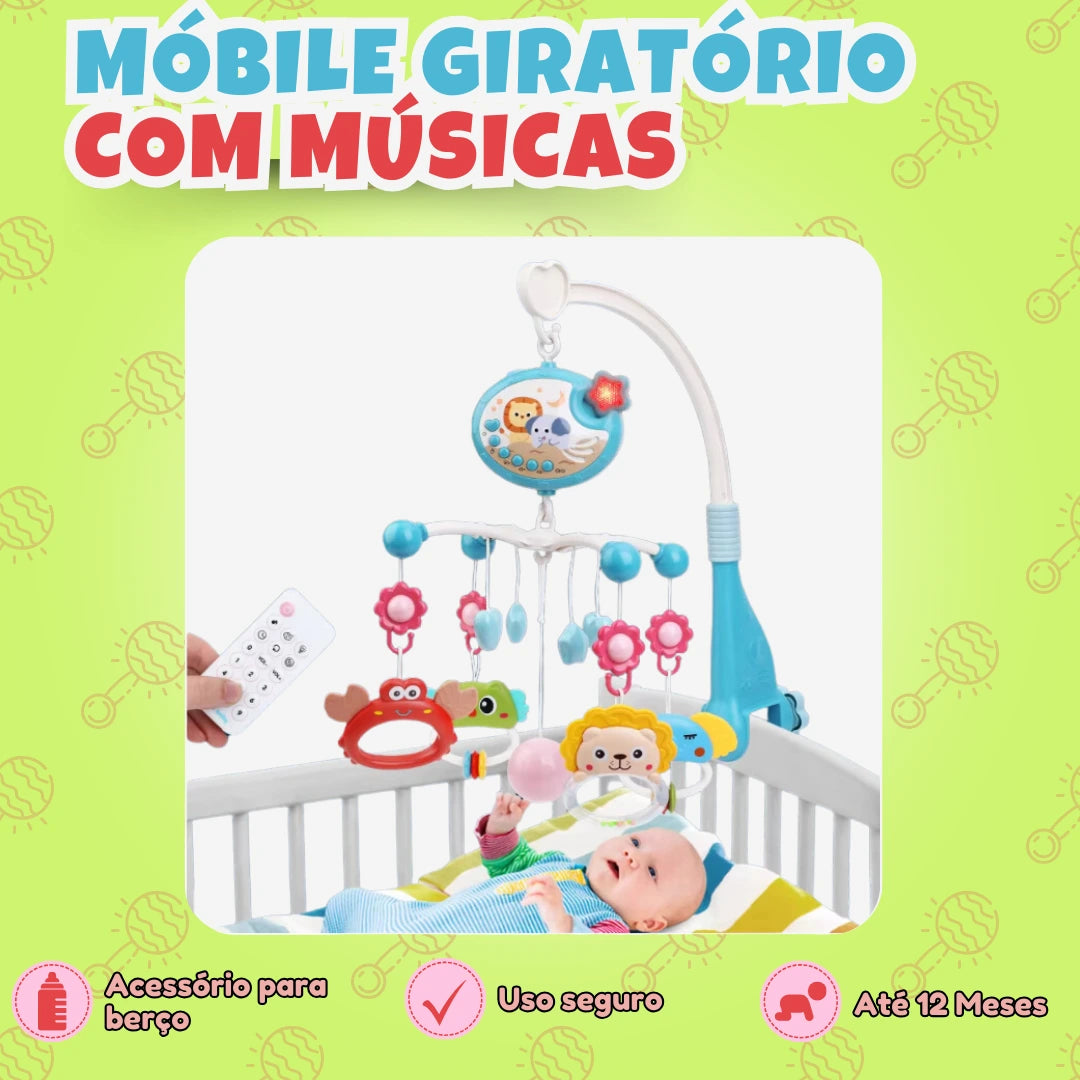 Móbile Giratório com Músicas