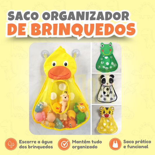 Saco Organizador de Brinquedos de Banho