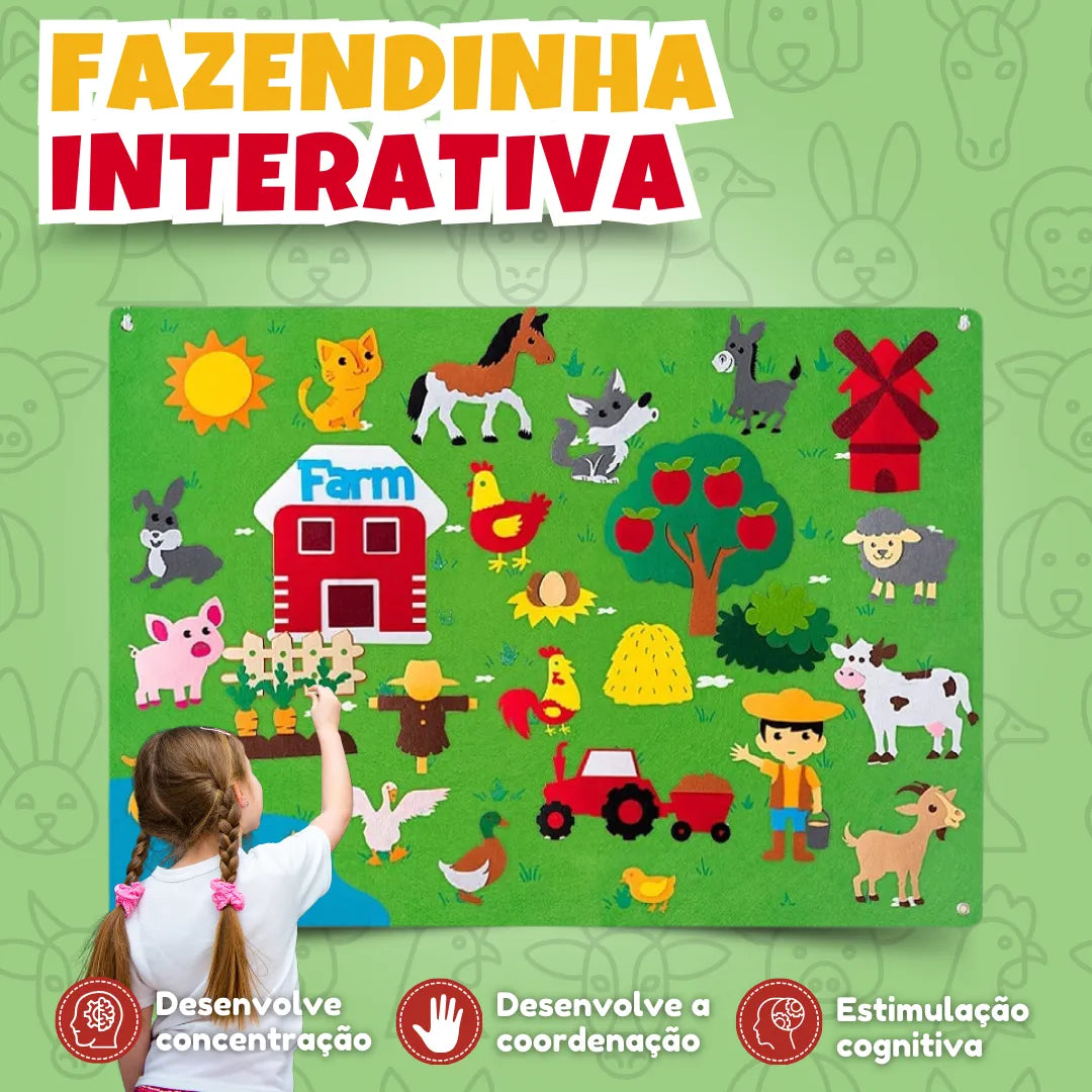 Fazendinha Intertativa - Mural Criativo