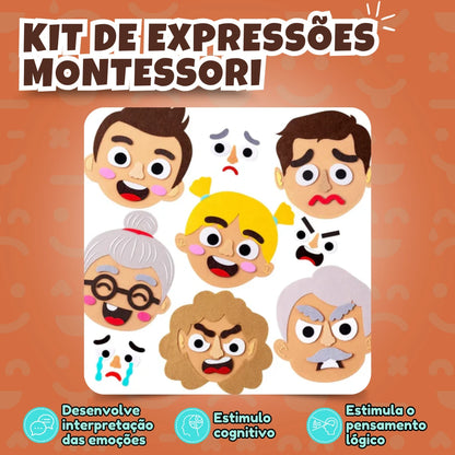 Kit de Expressões Montessori