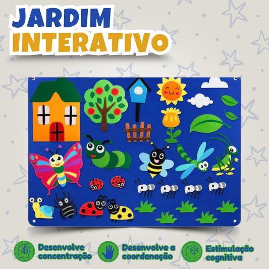 Jardim Interativo - Mural Criativo