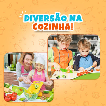 Kids Chef - Kit de Utensílios Bimboh