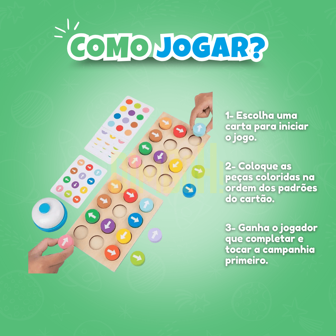 Jogo Cores e Setas - Bimboh