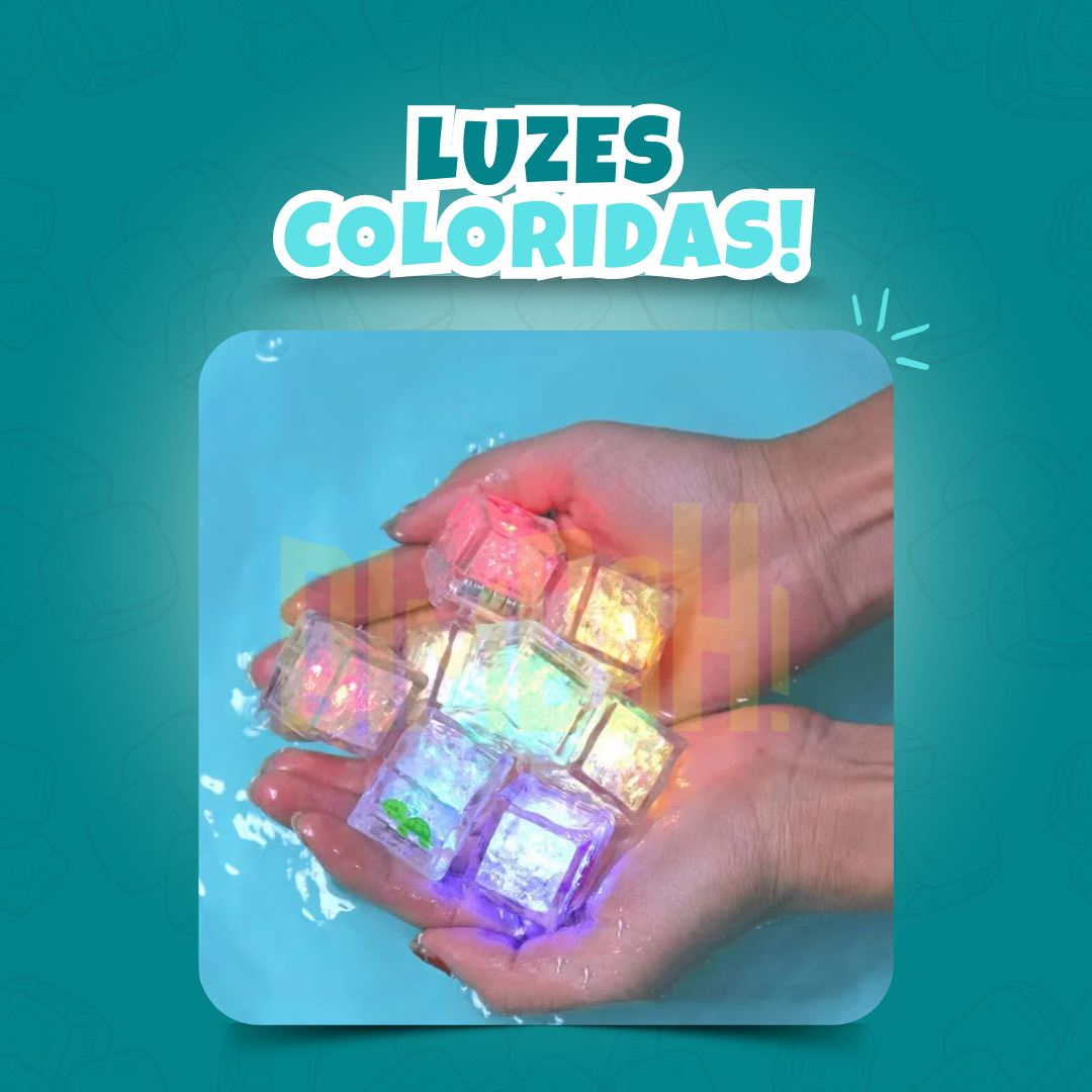 Cubo LED de Banho