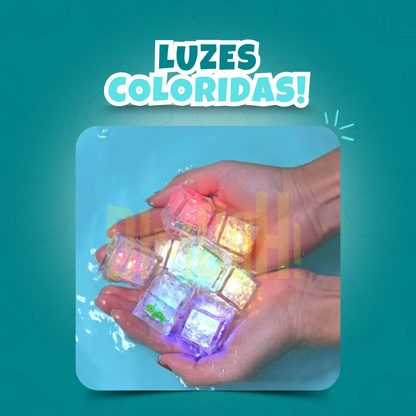 Cubo LED de Banho