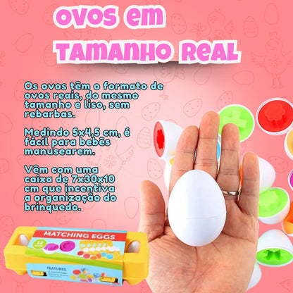 Ovos Montessori de Pareamento