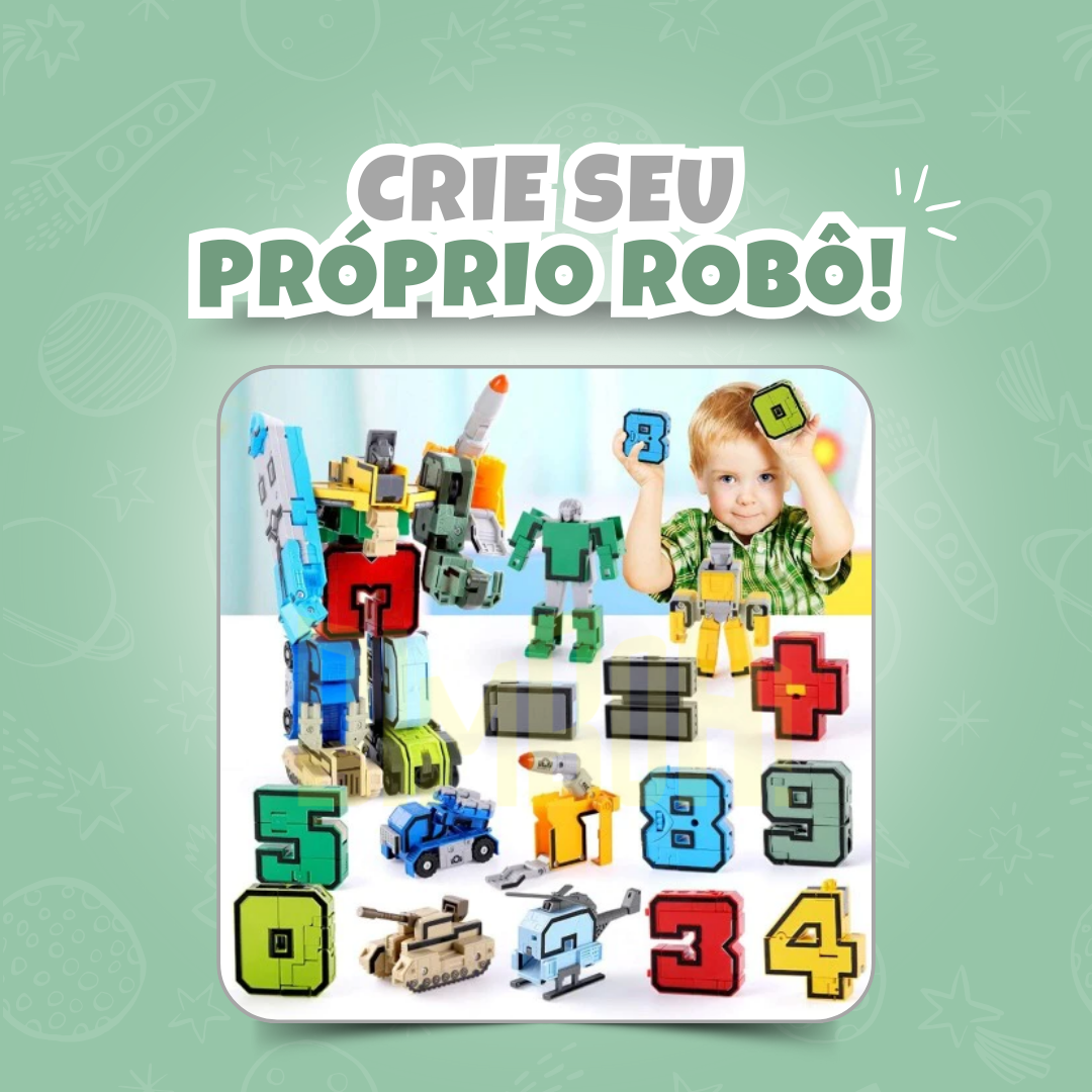 Robô 3 em 1 Transformer