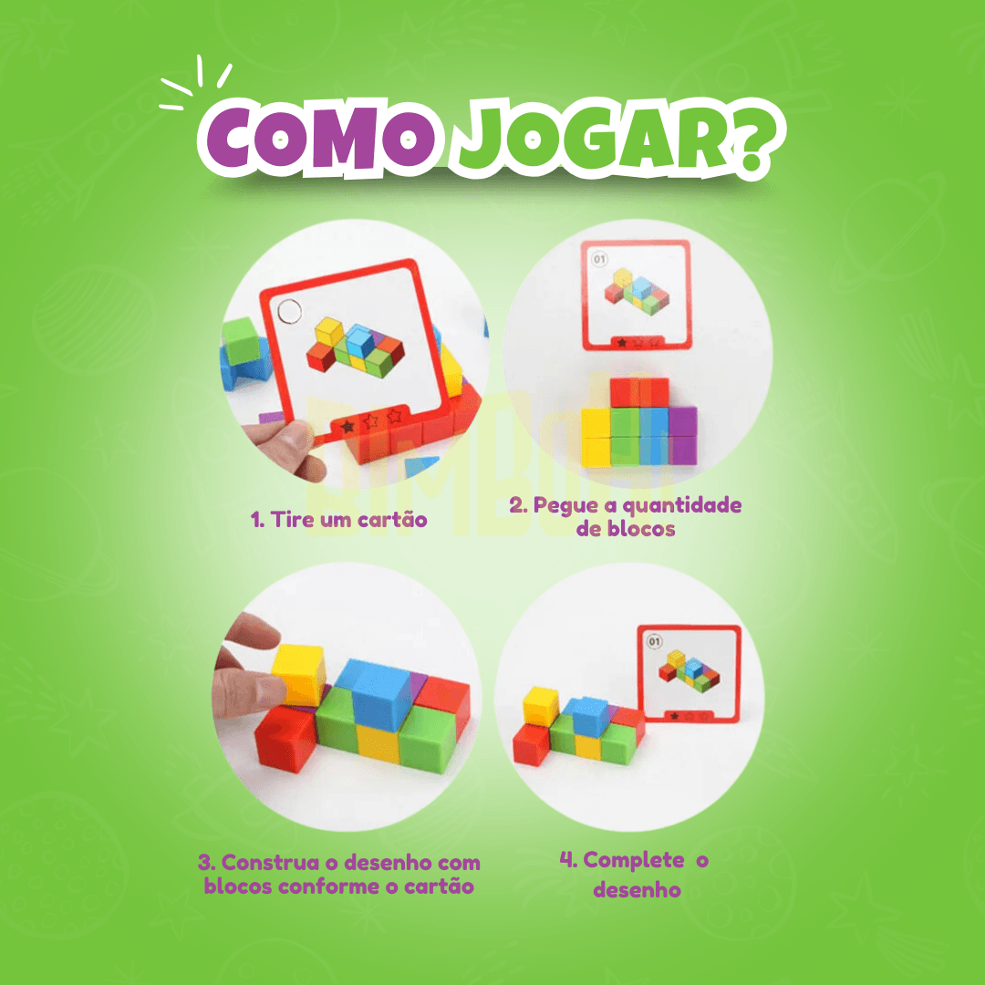 Bloco Mágico Montessori - Bimboh