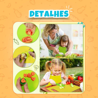 Kids Chef - Kit de Utensílios Bimboh