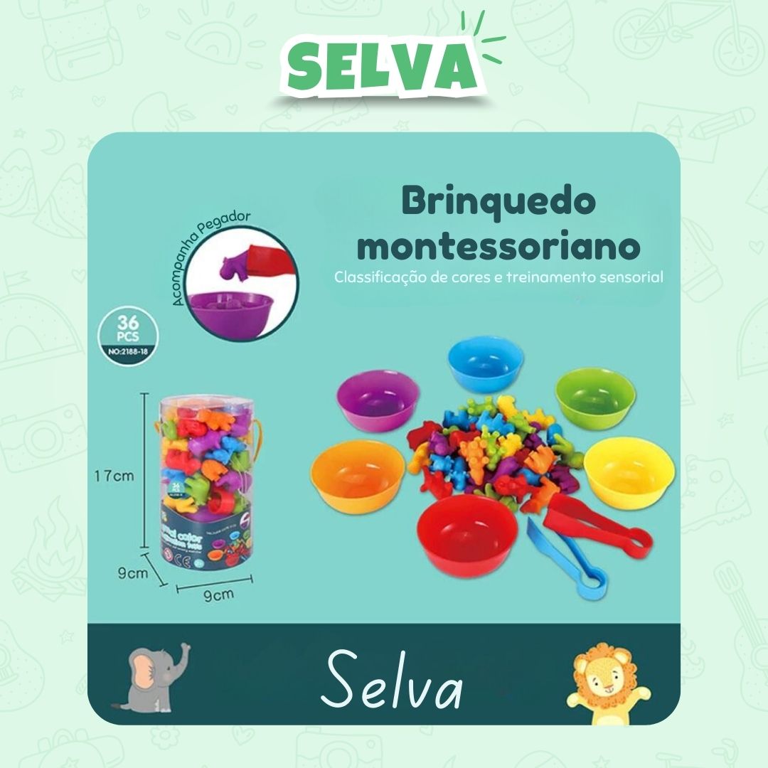 Cores e Formas Montessori