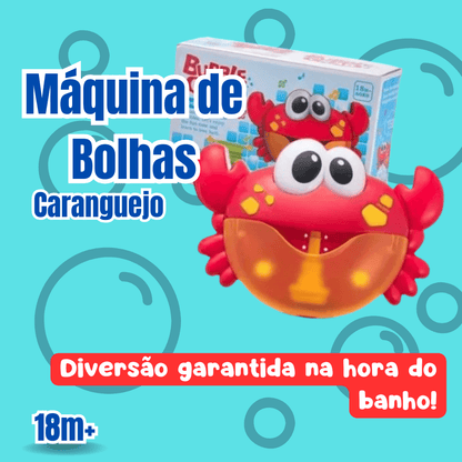 Máquinas de Bolhas Caranguejo - Bimboh