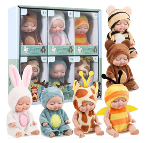 Mini Reborn Fantasy – Bebê com Fantasia e Movimentos