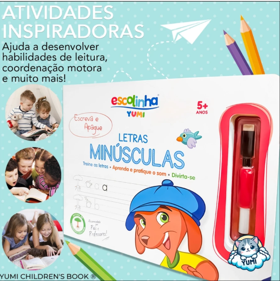 Caderno Alfabetização Mágico - Frete Grátis