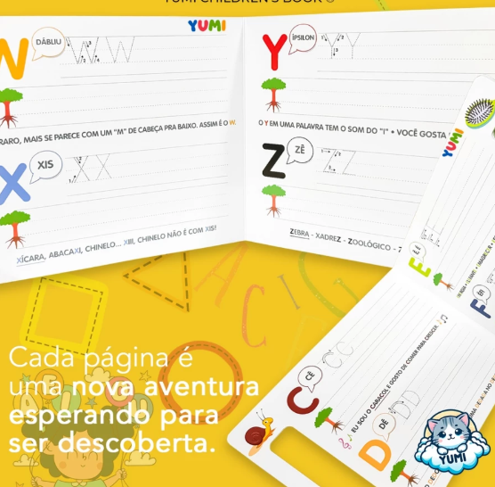 Caderno Alfabetização Mágico - Frete Grátis