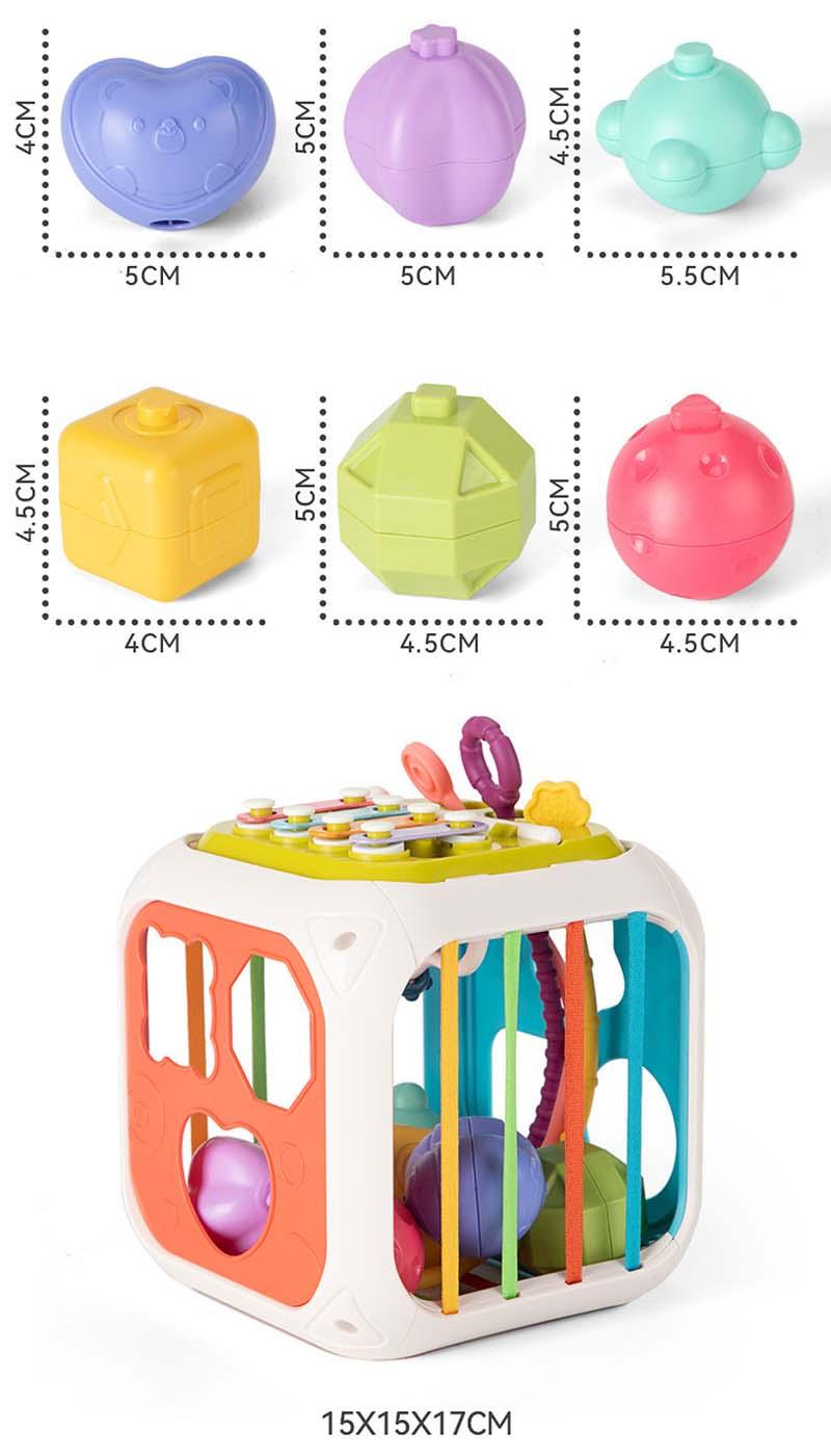 Cubo Montessori 10 atividades - Bimboh!