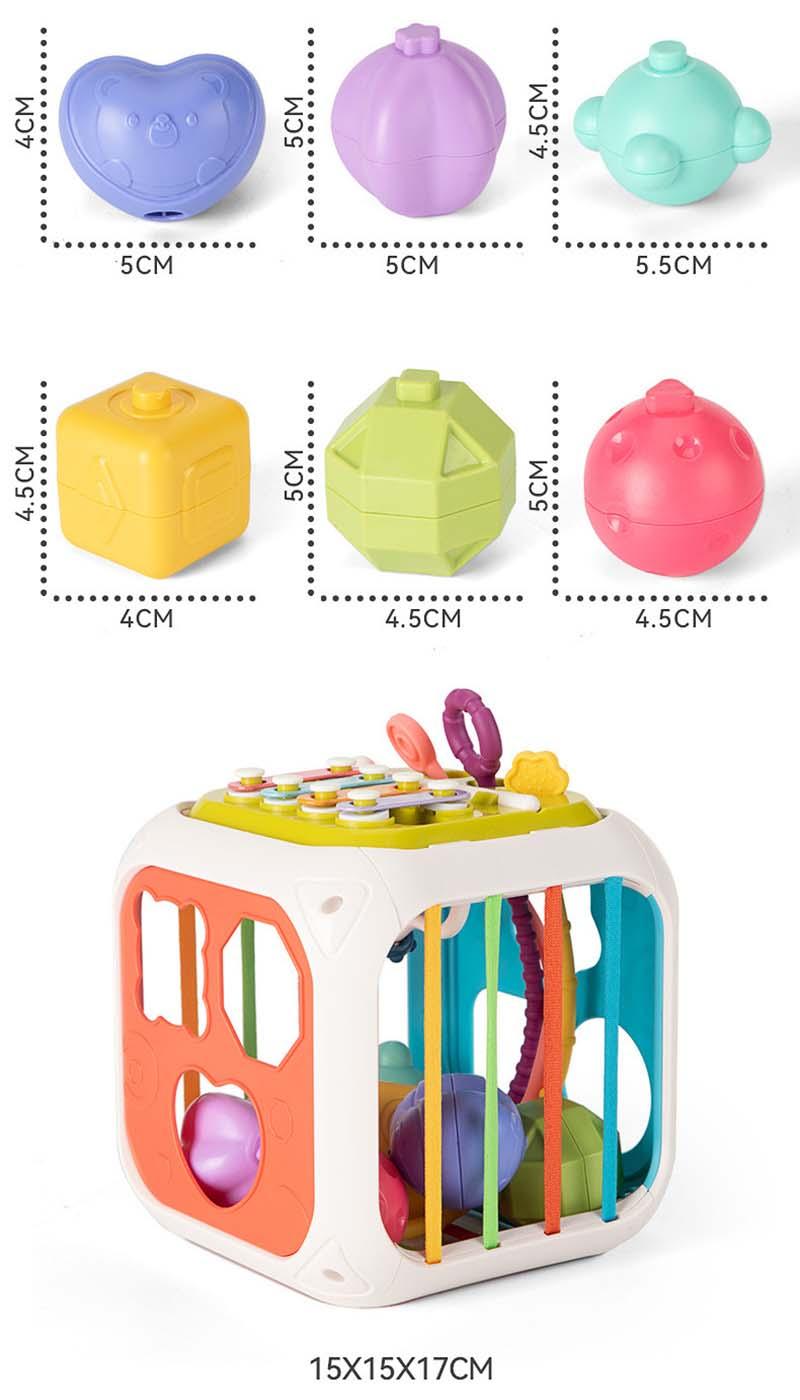 Quebra-cabeça cubos animais - Comprar em Pik Toys