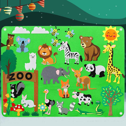 Zoológico Interativo - Mural Criativo