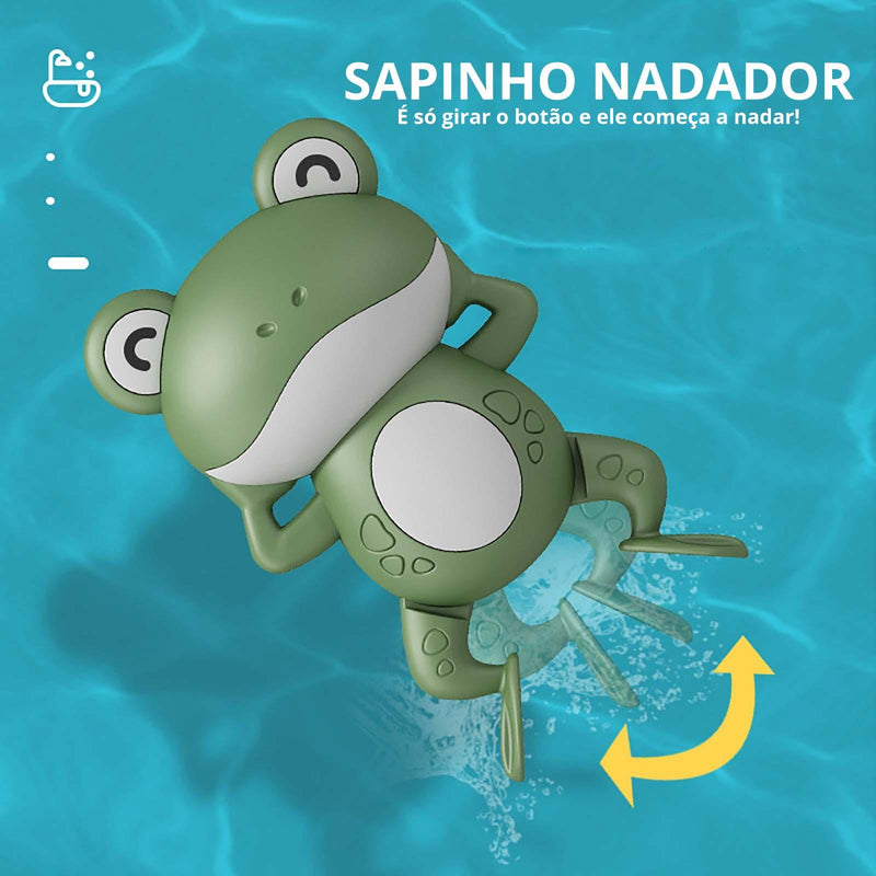 Sapinho Nadador - Banho Divertido