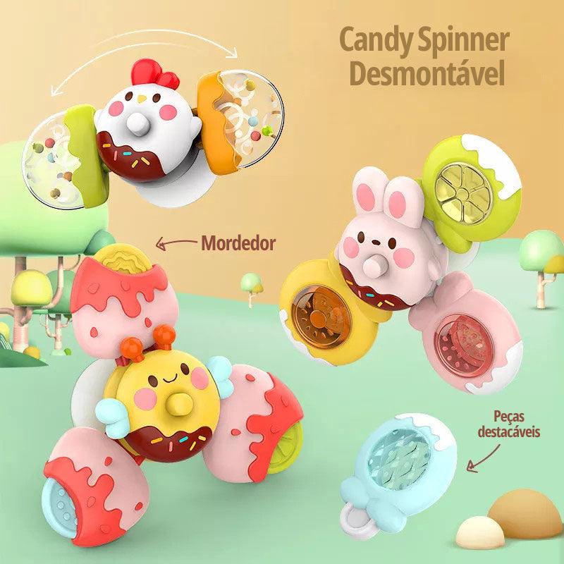 Candy Spinner Montessori Montável 4 em 1 - Bimboh