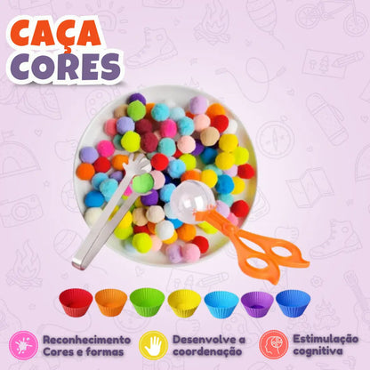 Caça Cores - Montessori